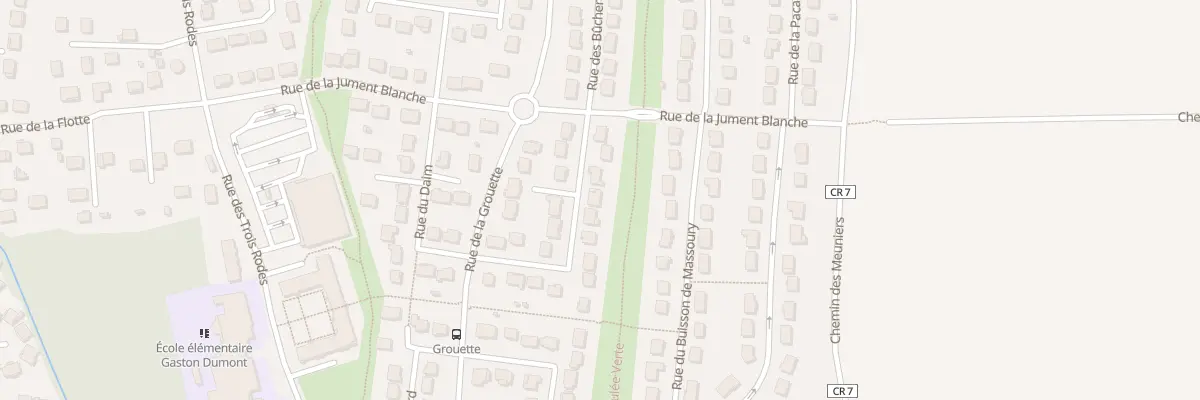 Plan du 154 Rue des Chevreuils à Vaux-le-Pénil