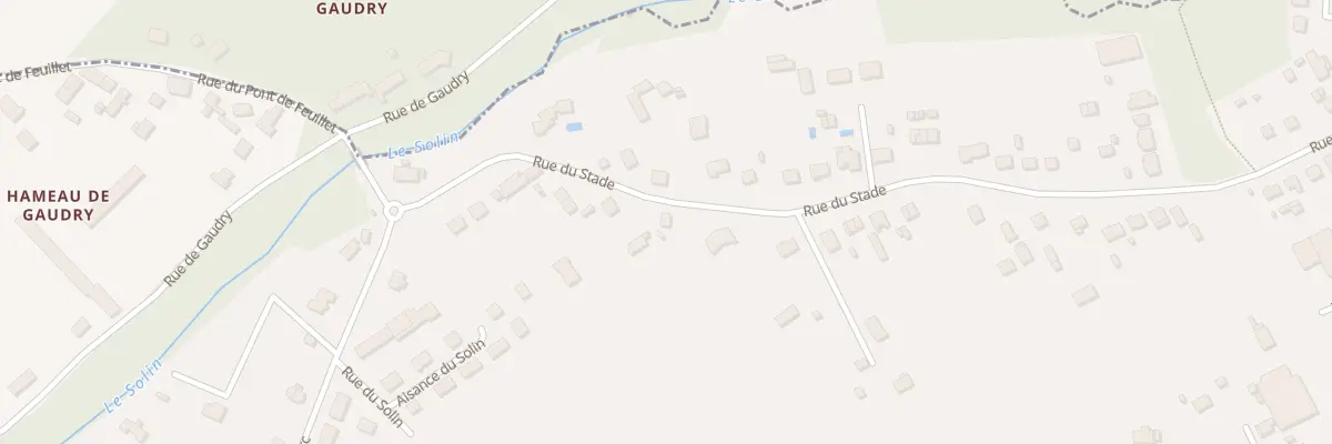 Plan du 105 Rue du Stade à Villemandeur