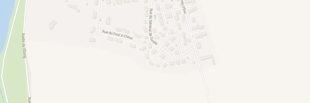 Plan du 17 Rue du Gen de Gaulle à Ermenonville