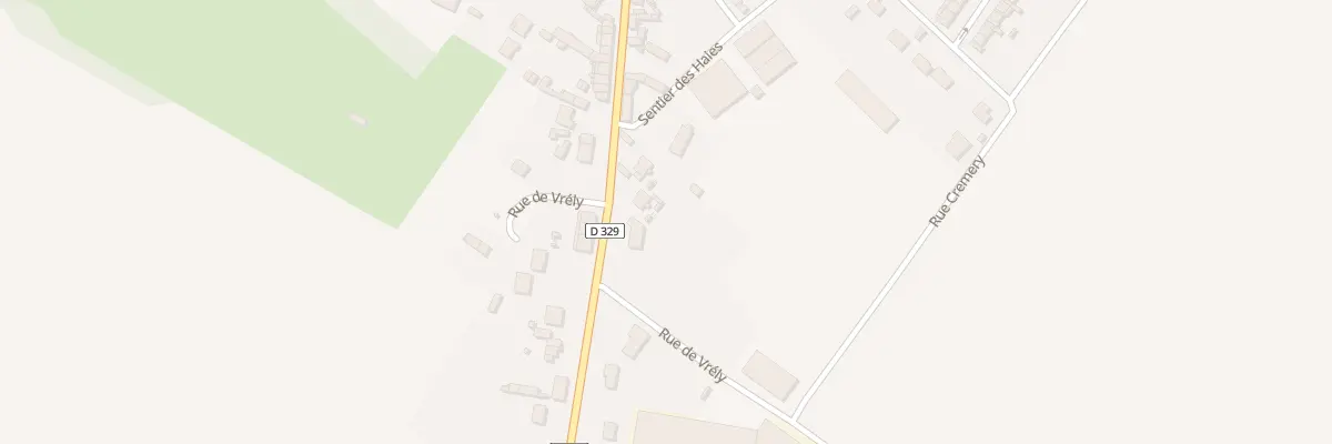 Plan du 53 Rue Maurice Quillet à Rosières-en-Santerre