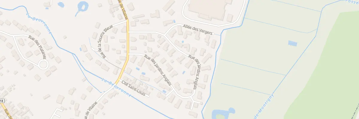 Plan du 21 Rue des Jardins Anglais à Claye-Souilly