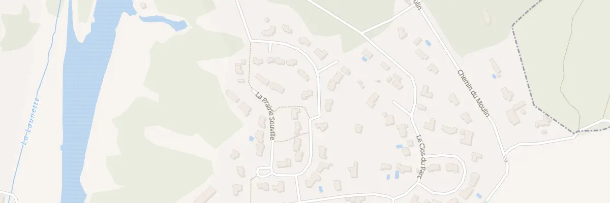 Plan du 18 Vc Prairie Souville à Ermenonville