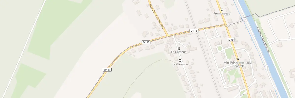 Plan du 13B Rue de la Garenne à Bagneaux-sur-Loing