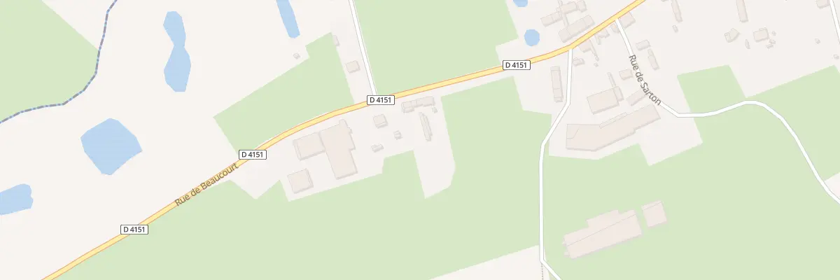 Plan du 3 Rue de Beaucourt à Grandcourt