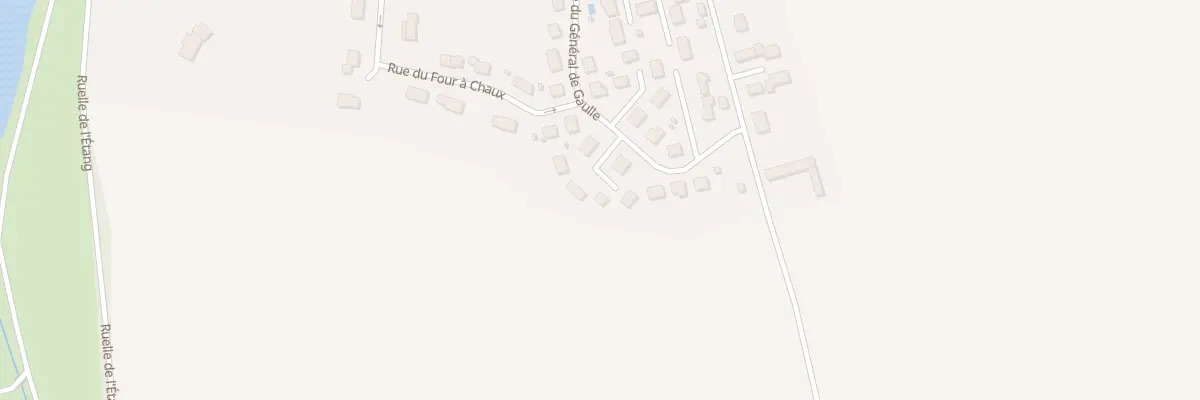 Plan du 11 Rue du Gen de Gaulle à Ermenonville