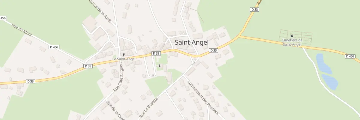 Plan du 18 Rte de Villefranche à Saint-Angel