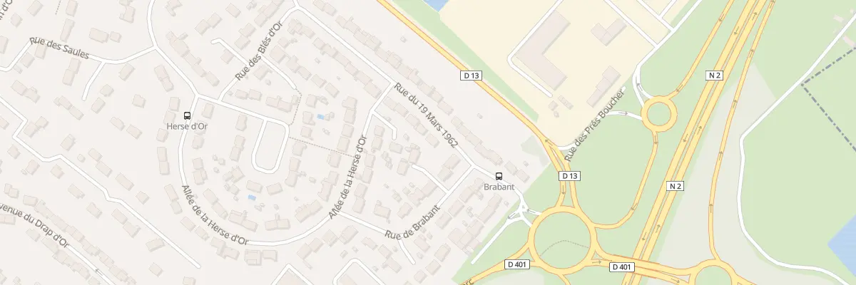Plan du 3 Rue du Dix Neuf Mars 1962 à Dammartin-en-Goële