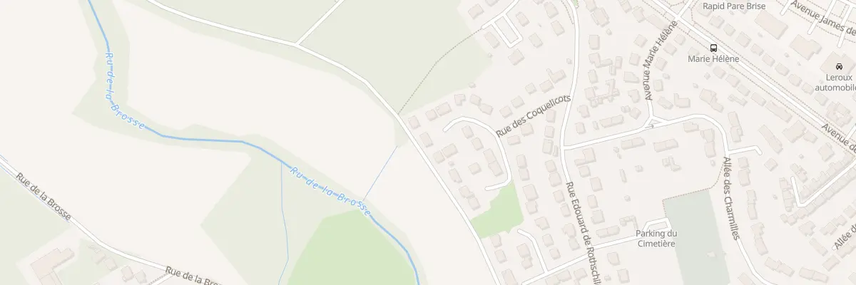Plan du 24 Rue des Coquelicots à Ferrières-en-Brie