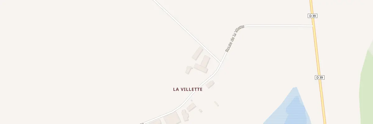 Plan du 1621 Rte de la Vilette à Meaulne-Vitray