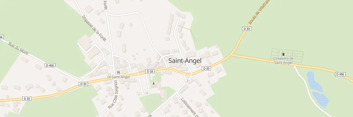 Plan du 3 Pl de l’Eglise à Saint-Angel