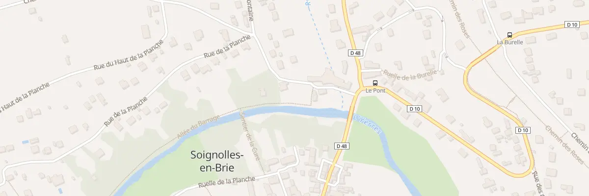 Plan du 3 Rue du Moulin à Soignolles-en-Brie