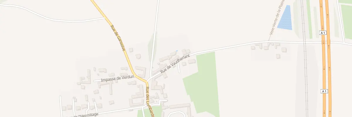 Plan du 111 Rue de Vaudherlant au Fayel