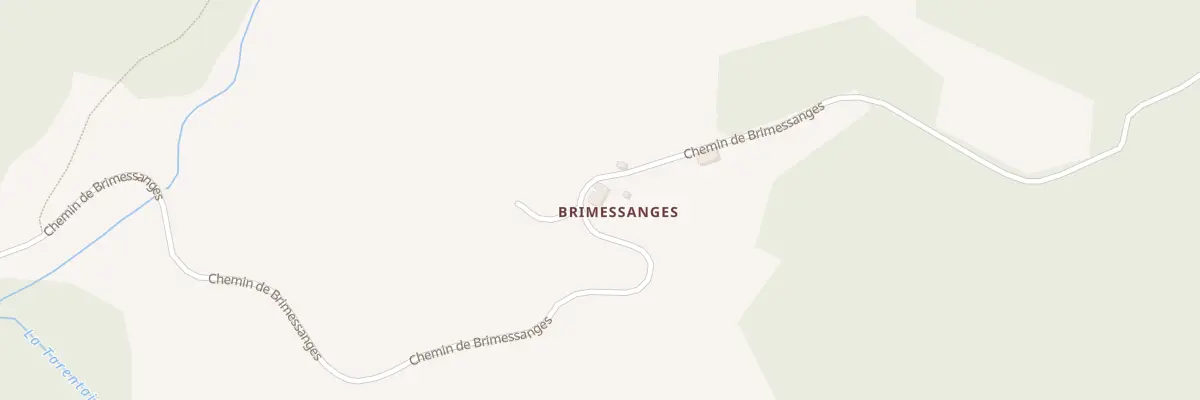 Plan du 5099 Brimessanges à Saint-Donat
