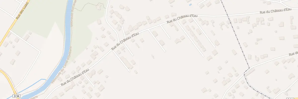 Plan du 450 Rue du Château d’Eau à Pannes