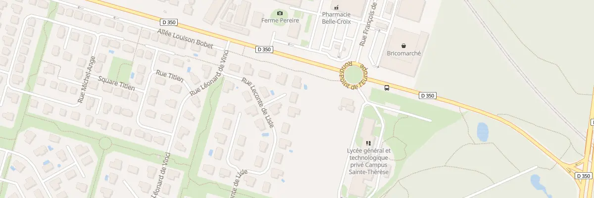 Plan du 13 Rue Leconte de Lisle à Ozoir-la-Ferrière