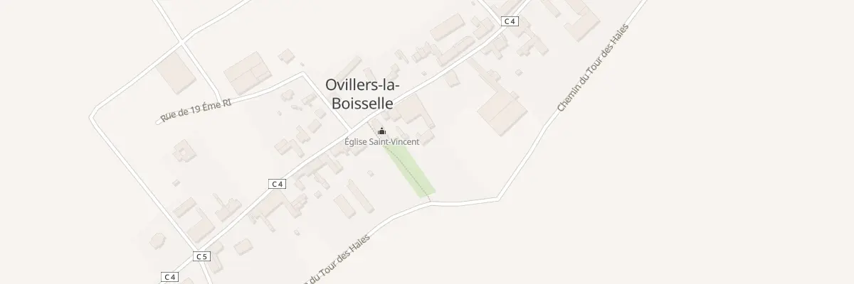 Plan du 24 Rue Bréart de Boisanges à Ovillers-la-Boisselle