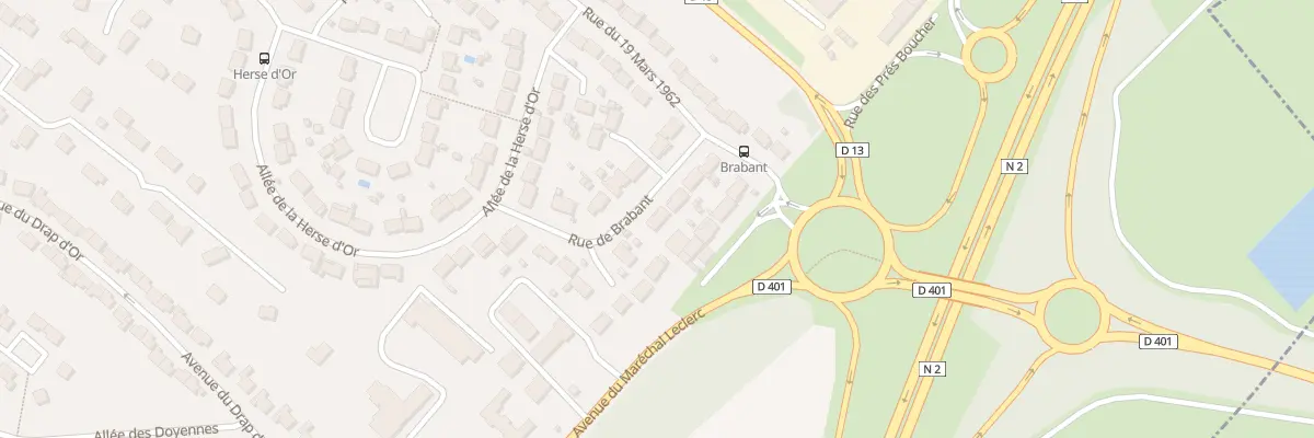 Plan du 9 Rue du Brabant à Dammartin-en-Goële