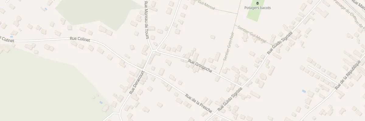 Plan du 6 Rue Gringoche à Bois-le-Roi