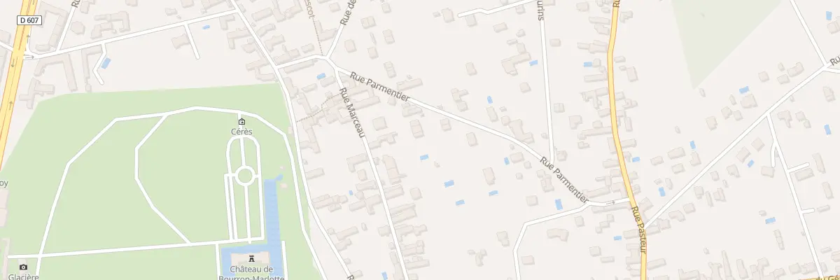 Plan du 10 Rue Parmentier à Bourron-Marlotte