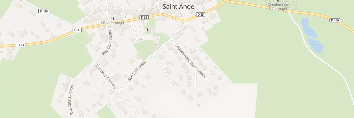 Plan du 16 Lot des Pruniers à Saint-Angel