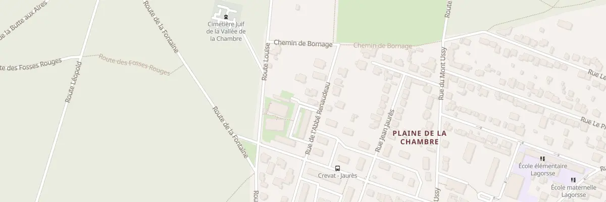 Plan du 19 Rue de l’Abbé Renaudeau à Fontainebleau