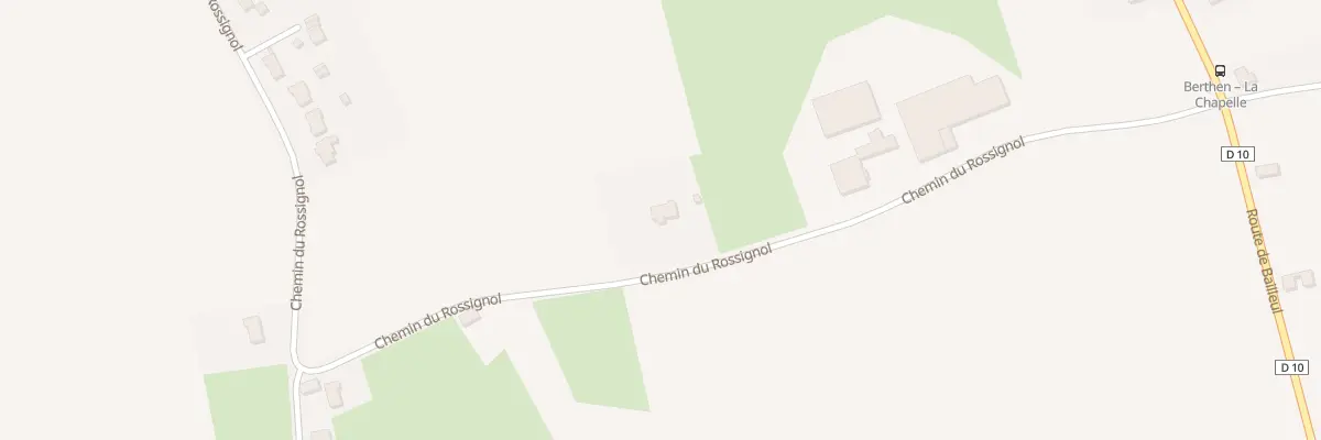 Plan du 357 Che du Rossignol à Berthen