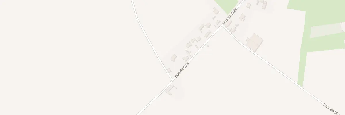 Plan du 30 Rue de Caix à Vauvillers