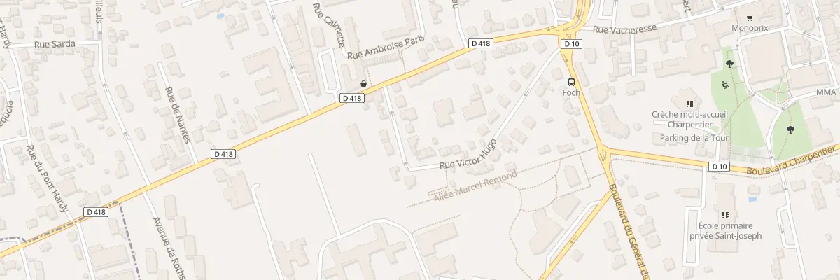 Plan du 26 Rue Victor Hugo à Lagny-sur-Marne