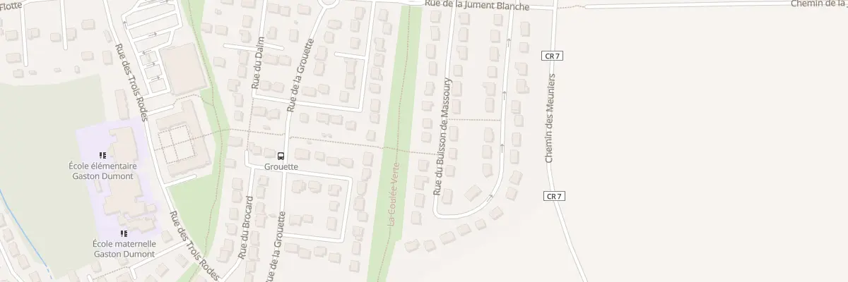 Plan du 150 Rue du Buisson de Massoury à Vaux-le-Pénil