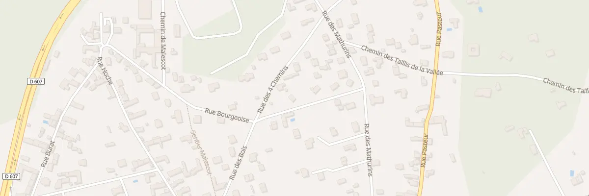 Plan du 29 Rue Bourgeoise à Bourron-Marlotte