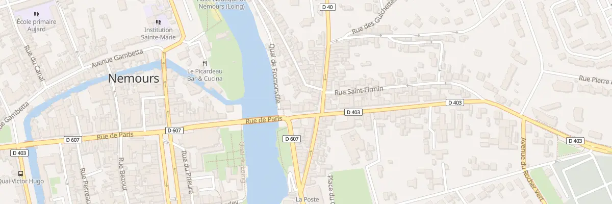 Plan du 35 Rue de la Grande-Montagne à Nemours