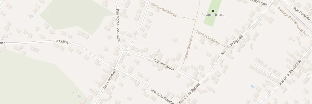 Plan du 9B Rue Gringoche à Bois-le-Roi