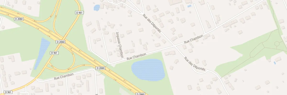 Plan du 44 Rue Chambon à Villemandeur