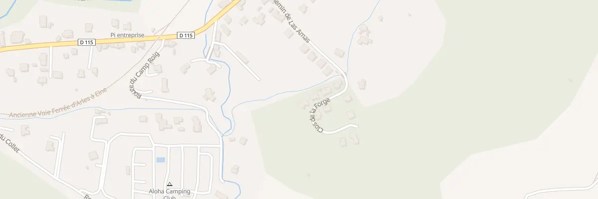 Plan du 7 Clos de la Forge à Reynès
