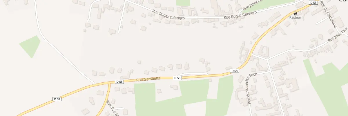 Plan du 17 Rue Gambetta à Carency