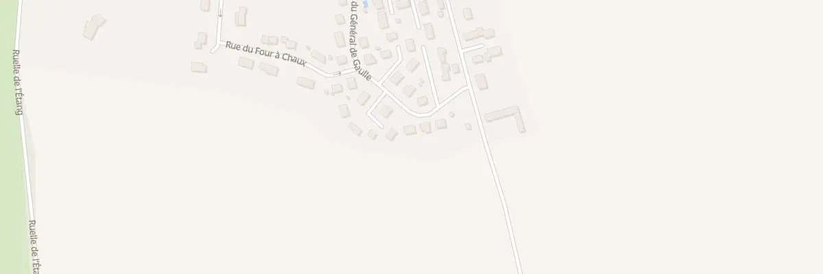 Plan du 5 Rue du Gen de Gaulle à Ermenonville