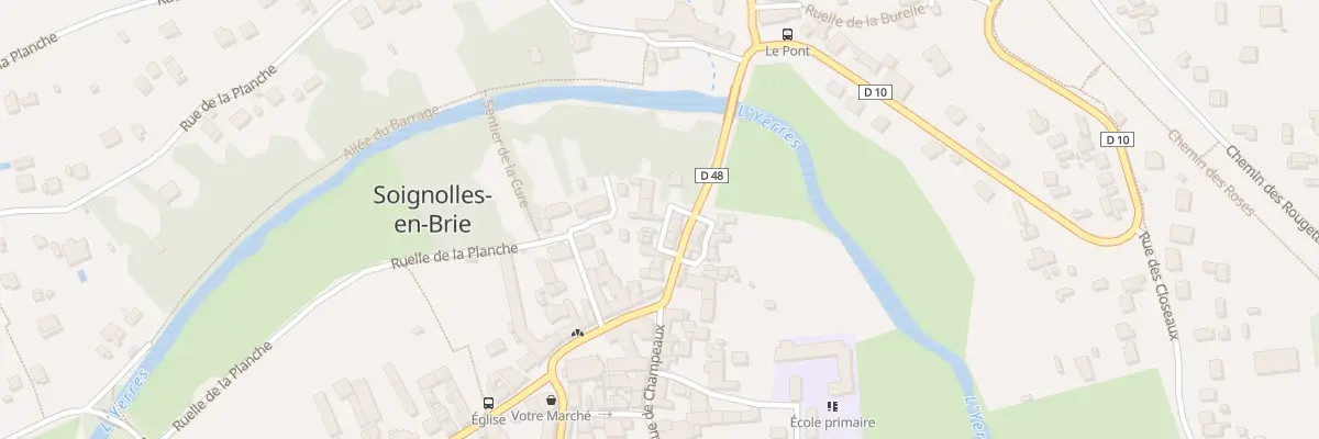 Plan du 6 Rue du Pont à Soignolles-en-Brie