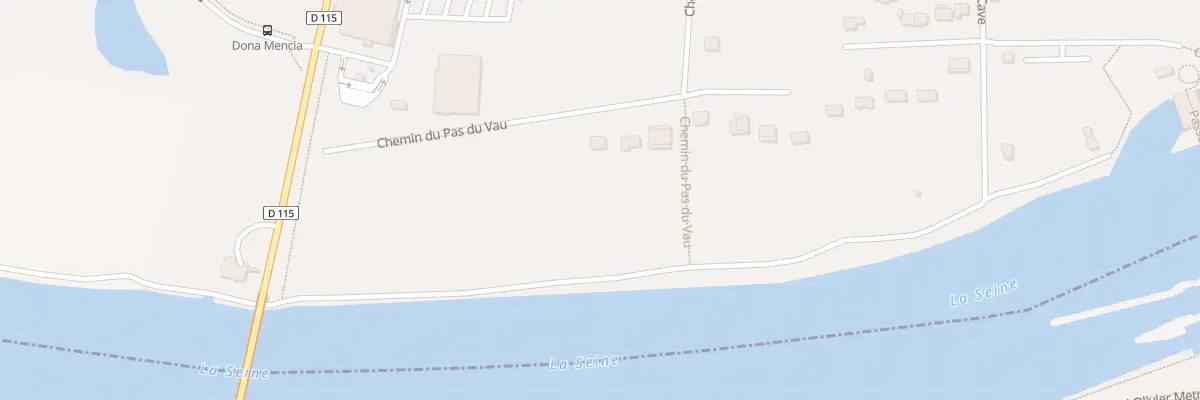 Plan du 11B Che du Pas du Vau à Chartrettes