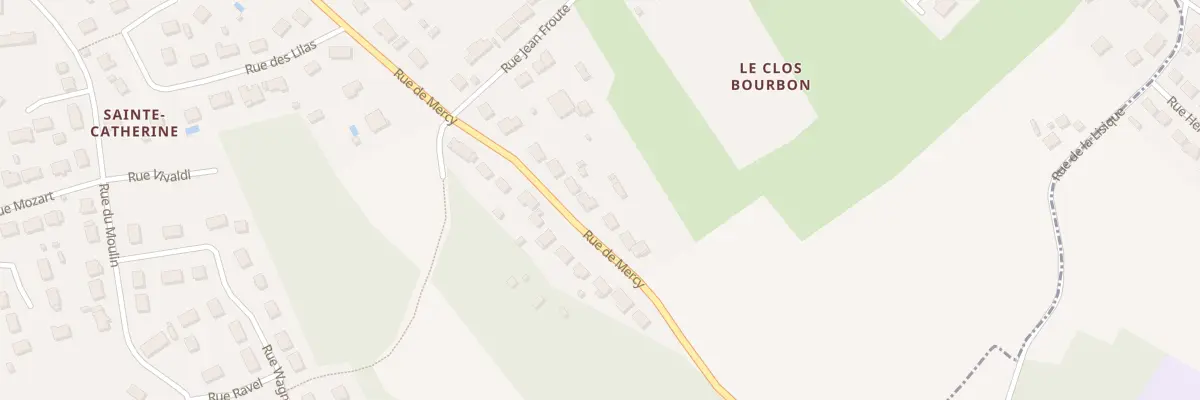 Plan du 367 Rue de Mercy à Pannes