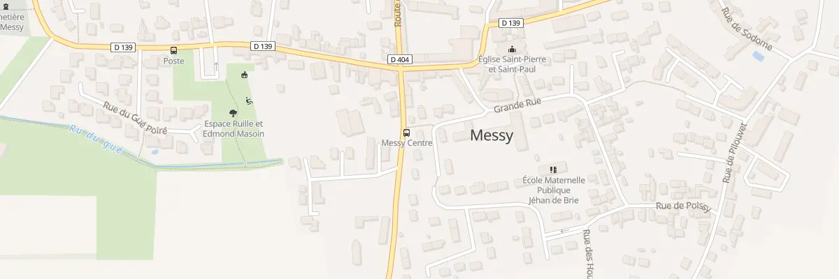 Plan du 2 Rue Emile Bataille à Messy