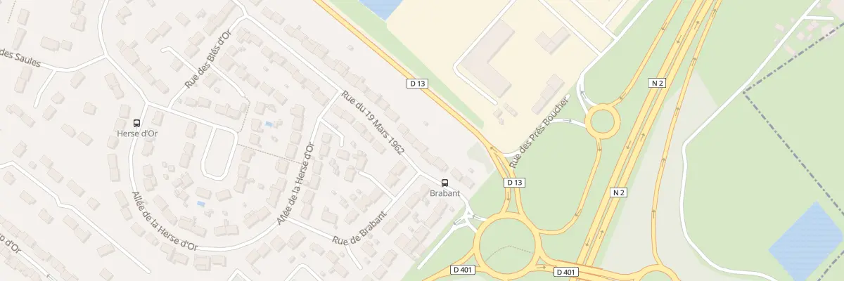 Plan du 4 Rue du Dix Neuf Mars 1962 à Dammartin-en-Goële