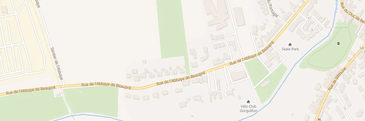 Plan du 83 Rue de l’Abbaye de Beaupre à La Gorgue