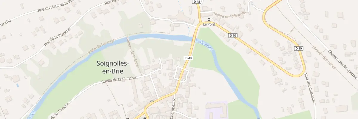 Plan du 2 Rue du Pont à Soignolles-en-Brie