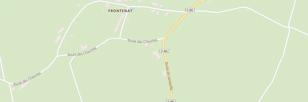Plan du 1 Rte des Chaumes Frontenat à Ronnet