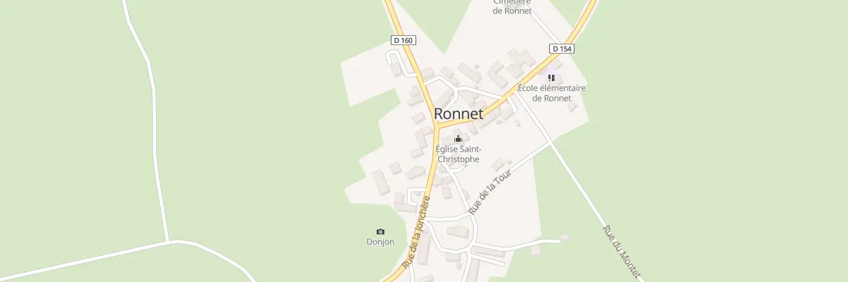 Plan du 2 Rue de la Jonchère à Ronnet