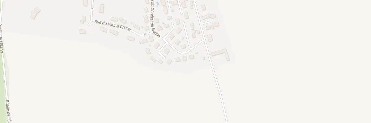 Plan du 3 Rue du Gen de Gaulle à Ermenonville