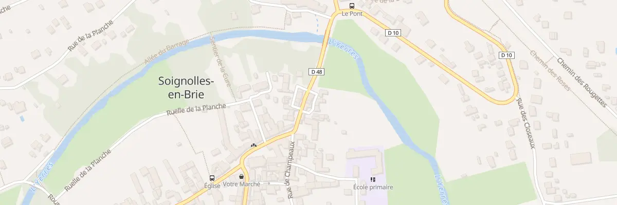 Plan du 3 Rue du Pont à Soignolles-en-Brie
