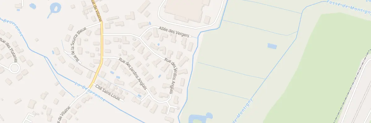 Plan du 34 Rue des Jardins Anglais à Claye-Souilly