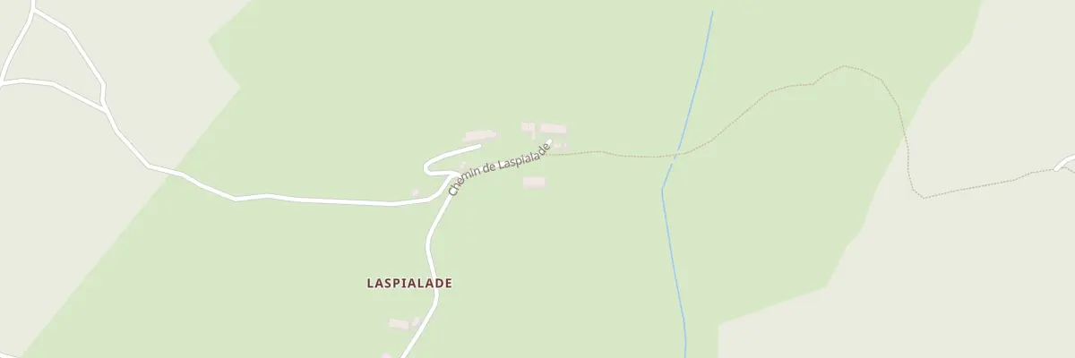 Plan du 123 Laspialade à Saint-Genès-Champespe