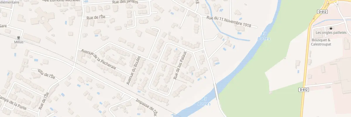 Plan du 18B Rue de Los Palaus à Millas